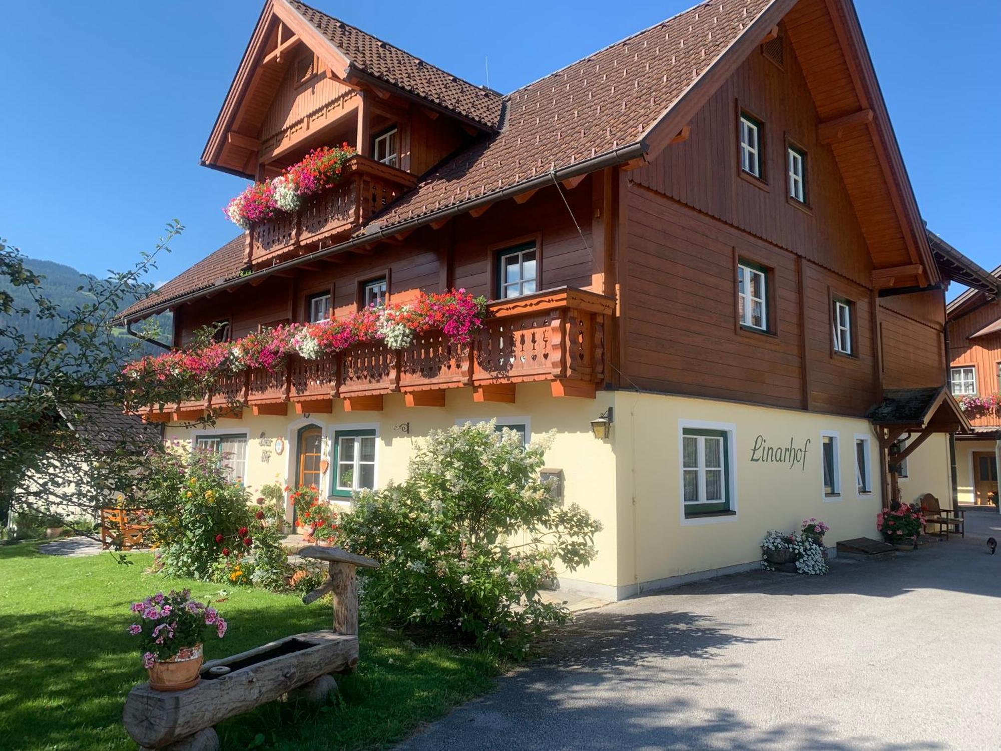 Linarhof Apartment Urlaub Am Bio Bauernhof Haus im Ennstal Exterior photo